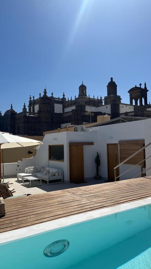 C-10 Vegueta Apartment - Private Rooftop Pool Las Palmas de Gran Canaria Luaran gambar